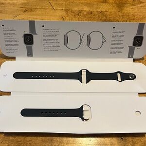 Unisex Apple Midnight Black/Blue Smartwatch Band (41MM)